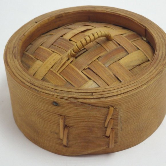 Dim Sum Bamboo Steamer Lid 4 inch - Picture 1 of 5